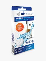 Espresso coffee machine cleaner cleaning tablets (10 tablets). Caffenu Universal Coffee Machine Cleaning Tablets Pack Of 10