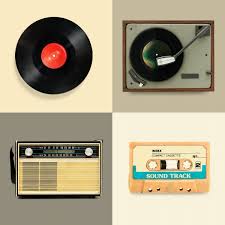 Download Premium Illustration Of Retro Music Player Collection Design Music Player Design Retro Music Music Players