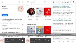 Make sure you're connected to wifi, and navigate to a podcast. Google Brings A New Podcast Player For Android Users Technology News