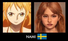 Giada S Adventures Realistic Version Of One Piece Character