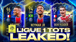 The selection of the french elite soccer league has 15 players available in fut packs. 7 Ligue 1 Tots Cards Leaked Fifa 21 Youtube
