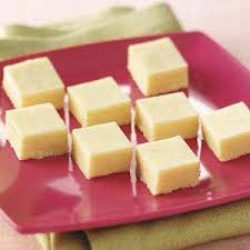 Lemon Fudge Recipe Taste Of Home Lemon Fudge Recipe Fudge Recipes Lemon Recipes