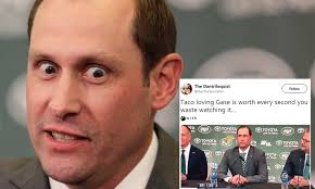 The new york jets have named adam gase their new head coach. Jets Coach Adam Gase S Intense Eyes Turn Him Into A Twitter Sensation Daily Mail Online
