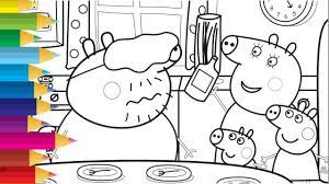 Ecco, per il tuo bambino i disegni da colorare e scaricare gratis di peppa pig. Peppa Pig Coloring Pages Online Free Peppa Pig Da Colorare Video Per Bambini Come Disegnare Youtube