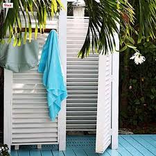 Make sure to do the proper prep work before you paint your metal shower enclosure. 32 Beautiful Easy Diy Outdoor Shower Ideas A Piece Of Rainbow