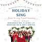 Holiday Sing event in Newton Highlands, MA