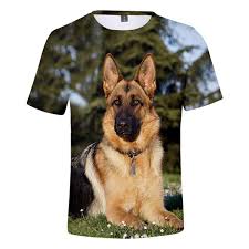 Due to the fact that alike understanding, pets do not need clothes, specifically big german shepherd. T Shirt 3d Print German Shepherd T Shirt Men Women Cute Dog Clothes Young Summer Fashion German Shepherd T Shirt Wish