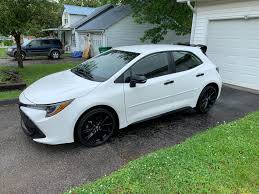 Combine those revised proportions with attractively. Took Her Home Today 2020 Corolla Hatchback Nightshade Edition Corolla