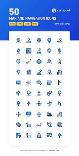 Download Map And Navigation Icon Pack Available In Svg Png Eps Ai Icon Fonts Icon Pack Icon Navigation