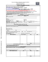 Download the perfect tata pictures. Fillable Online Download Tata Aig Travel Guard Claim Form Insure At Click Fax Email Print Pdffiller