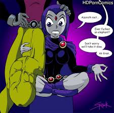 Raven x Beast Boy comic porn | HD Porn Comics
