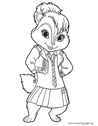 Alvin and the chipmunks is a group of fictional music. Alvin And The Chipmunks Movie Coloring Pages Coloring Home