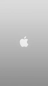 Au19 Logo Apple White Minimal Illustration Art Color Gray Iphone Wallpaper Minimal Iphone Wallpaper Logo Apple Logo Wallpaper Iphone