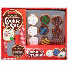 .doug christmas cookie set includes a tube of 12 sliceable cookies with 12 decorative toppings, an oven mitt, wooden cookie sheet, knife, and spatula.melissa doug deluxe vehicles traffic. Melissa Doug Slice Bake Christmas Cookie Play Set