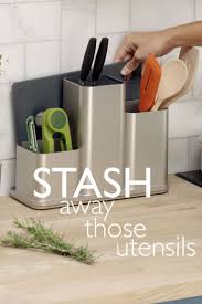 For reaching into the recesses of your deepest cupboards or up to. Ingenious Solutions From Joseph Joseph Make The Most Of Your Space Helping You Keep Worktops And Counters Clutter Kitchen Storage Trendy Kitchen Cool Kitchens