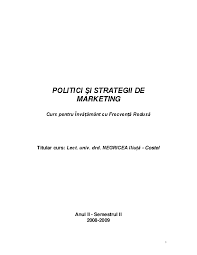 Alegerea canalului de distribuţie este una din cele mai importante decizii pe care trebuie să o adopte echipa managerială, întrucât acesta are exemplu de distribuitori: Pdf Politici Si Strategii De Marketing Ion Ionita Academia Edu