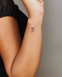 Roses are intricate and full of detail while still appearing delicate and simple, which makes them the perfect artistic expression for a tiny, chic tattoo. Top 61 Best Tiny Rose Tattoo Ideas 2021 Inspiration Guide