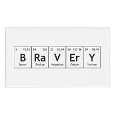Bravery Elements Symbols Periodic Table Words Atom Name Tag Periodic Table Words Periodic Table Puns Periodic Elements