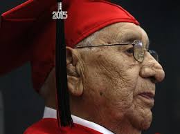 Honorary Central grad: WWII vet never finished high school because he  enlisted at 17