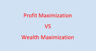 Profit Maximisation Vs Wealth Maximisation Rajras Rajasthan Ras