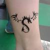 Some temporary tattoos are designed to look like henna. 3
