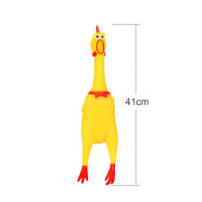 Funny Yellow Rubber Squeeze Screaming Chicken Toy Pet Dog Play Toy Walmart Com Walmart Com
