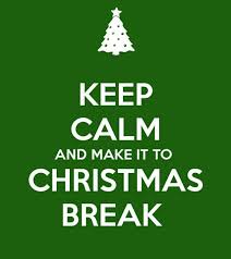 Image result for christmas break countdown