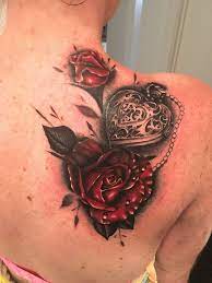 Also, for dark spots, scars, vitiligo, and more. Lou Shaw Roses And Locket Cover Up Tattoo By Lou Shaw For