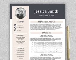Professional Resume Template And Cover Letter For Word And Etsy Resume Template Professional Resume Template Word Resume Template