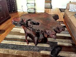Artisan quality redwood burl table. Redwood Burl Coffee Table On Behance