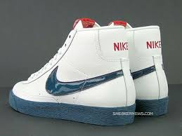 Shop for nike blazer at nordstrom.com. Nike Blazer High White Navy Red Sneakernews Com