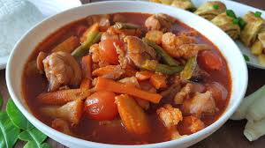 Thai Inspired Spicy Chicken Ayam Paprik Resep Ayam Resep Ayam