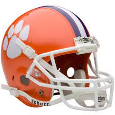 Clemson Tigers College Football Helmets Football Helmets Clemson