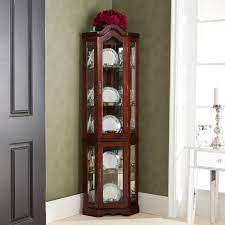 Maybe you would like to learn more about one of these? Mccoy Mahogany Lighted Display Corner Curio Cabinet On Sale Overstock 2105608