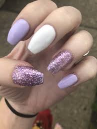 Pretty Purple Summer Nails Nails Nail Designs Nail Art Diy