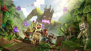 It is the final boss in the game and it was created when the orb of dominance shattered. Minecraft Dungeons Jungle Abomination Boss Battle Jungle Awakens Dlc Youtube