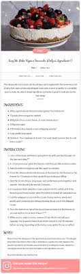 The food in the refrigerator starts to go bad. Best Recipe Card Plugin For Squarespace Wix Weebly Kajabi