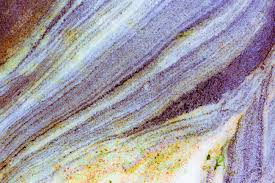 This is a process that precipitates minerals in the spaces between sediment particles. Purple Orange Yellow Dark Sedimentary Rocks Colourful Rock Layers Formed Through Cementation And Deposition Abstract Graphic Design Backgrounds Patterns Textures Stock Photo Picture And Royalty Free Image Image 119605914