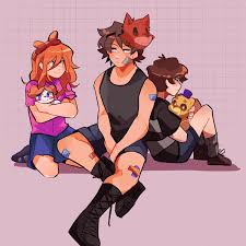 ✶⋆.˚ — Afton siblings