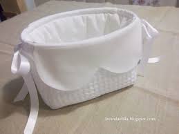 Tutorial Cestino Con Lavette Cestini Da Bagno Cestino Di Stoffa Tutorial