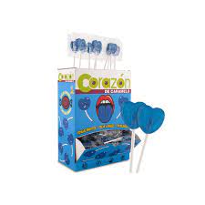 Piruletas Cerdan Corazon Azul Pintalenguas 200u
