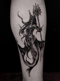 Black And White Mermaid Sleeve Tattoo Pin On Tiny Tattoo