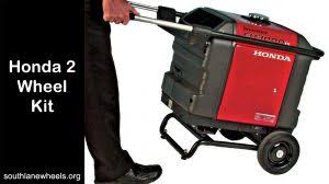 It is also the most powerful of all honda because it is among the heaviest honda generators, it has two carry handles, so two people can carry it, but you can also buy a wheel kit attachment for it. Best Wheel Kit For Honda Eu3000is 2021 Buyer S Guide Slw