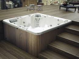 Outdoor Hot Tub 6 Seats Myspa 213 Steam Sunken Hot Tub Hot Tub Deck Hot Tub Designs
