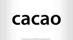 Do you want to submit your own word to pronounce.tv? How To Pronounce Cacao By Mrpronunciationguide