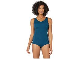 Speedo Pebble Texture One Piece One Piece One Piece Swimsuit Women Swimsuits
