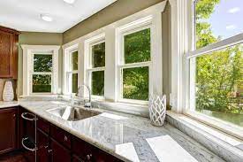 Most common is a small window above the sink. How Big Should A Kitchen Window Be Home Decor Bliss