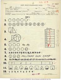 Military recruits during world war i. Military And Schools The Uses Of Intelligence Tests 1916