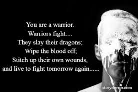 Refrigerator magnets, locker magnets, and more. You Are A Warrior Warri Ishani Lal English Inspirational Quote
