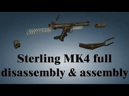 Sterling l2a3 machine gun parts kit w/ original 9mm barrel, magazine and full shroud $ 500.00. Armorer S Course 138 Sterling Submachine Gun